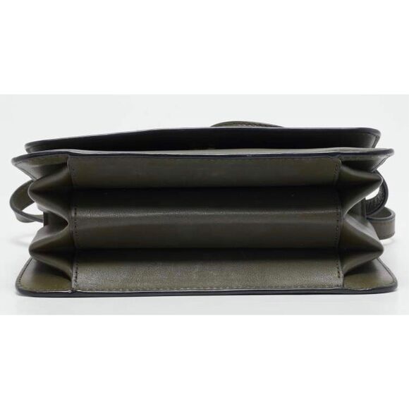 Tory Burch leather Brooke bag/purse/crossbody olive green - Picture 4 of 16